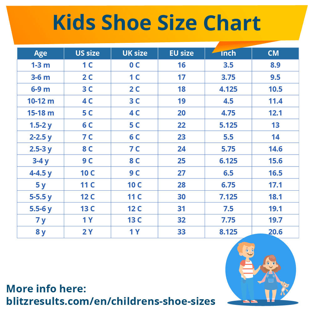 Children Shoe Size Chart - Android Apps On Google Play C27